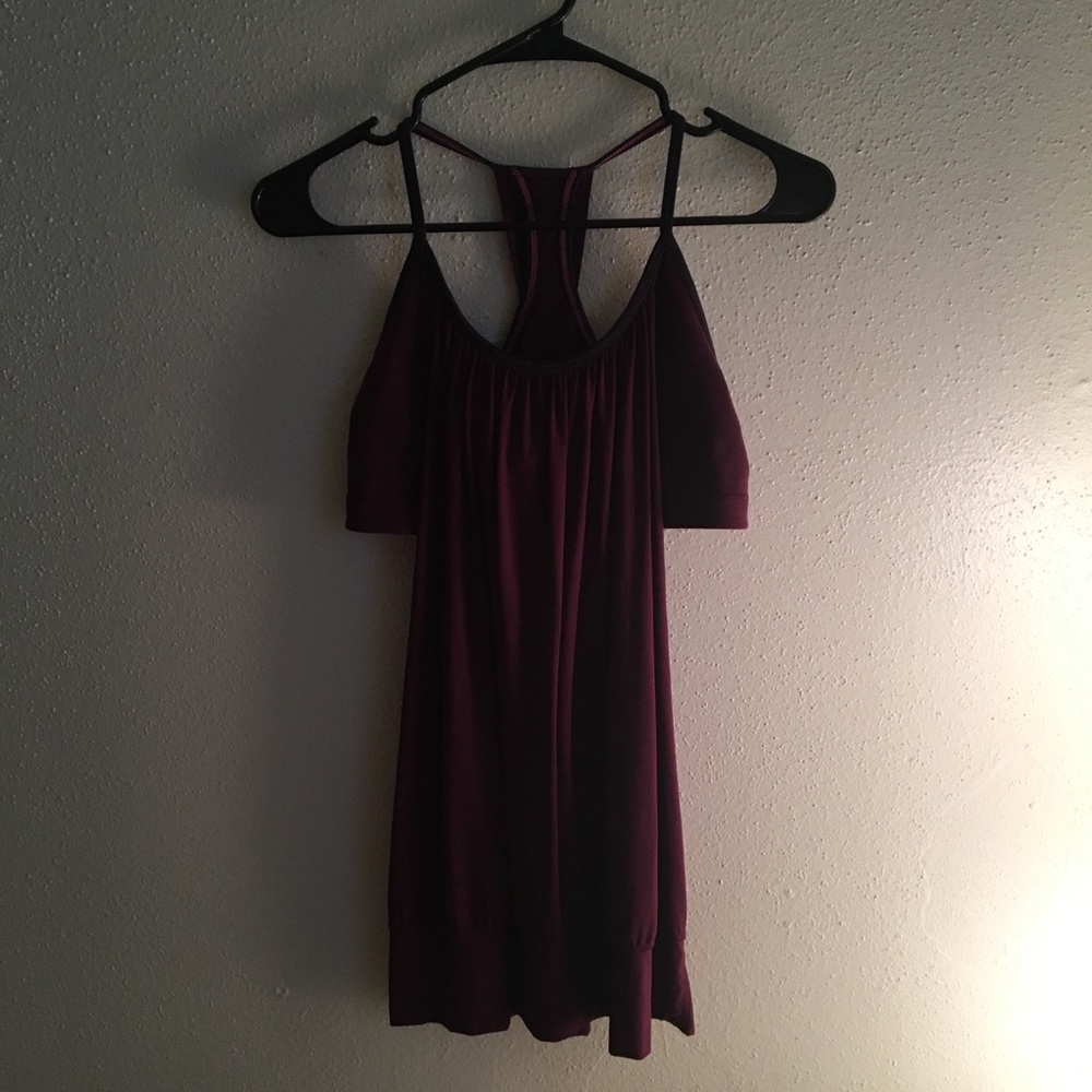 Lululemon Maroon No Limits Tank Top